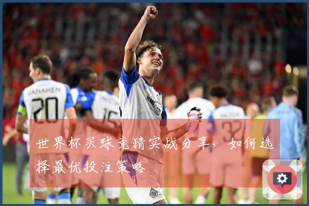 世界杯买球竞猜实战分享，如何选择最优投注策略