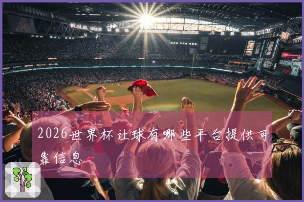 2026世界杯让球有哪些平台提供可靠信息