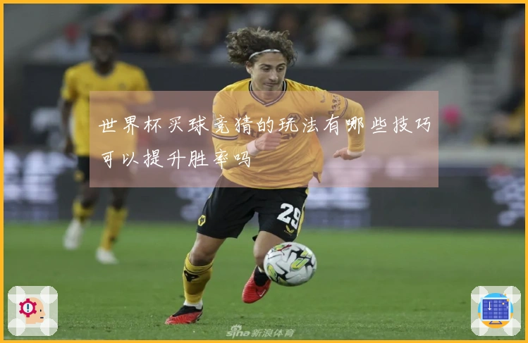 世界杯买球竞猜的玩法有哪些技巧可以提升胜率吗